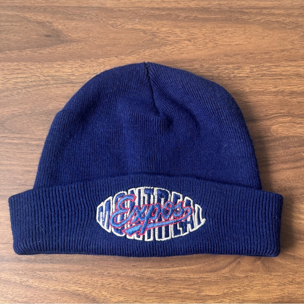 Montreal Expos MLB Baseball Winter Toque Beanie - Navy